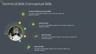 Technical Skills Conceptual Skills In Powerpoint And Google Slides Cpb