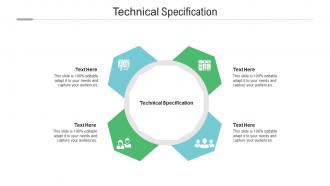 Technical specification ppt powerpoint presentation summary picture cpb
