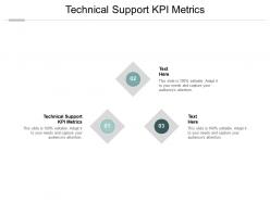 Technical support kpi metrics ppt powerpoint presentation inspiration files cpb