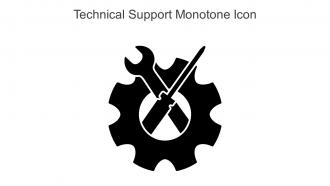 Technical Support Monotone Icon In Powerpoint Pptx Png And Editable Eps Format