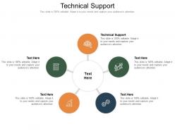 Technical support ppt powerpoint presentation infographic template background designs cpb