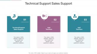 Technical Support Sales Support In Powerpoint And Google Slides Cpb