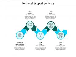 Technical support software ppt powerpoint presentation file templates cpb