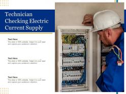 Technician checking and repairing mcb board