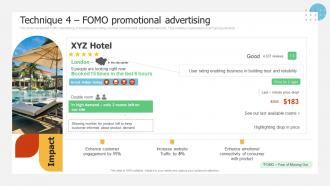 Technique 4 Fomo Promotional Advertising Implementing Promotion Campaign For Brand Engagement