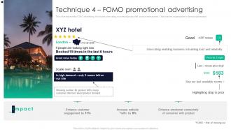 Technique 4 FOMO Promotional Advertising Product Differentiation Through