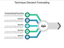 Technique demand forecasting ppt powerpoint presentation ideas deck cpb