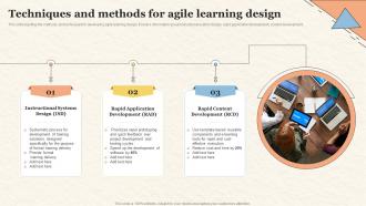 Techniques And Methods For Agile Learning Design
