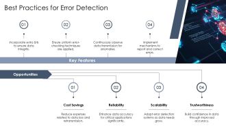 Techniques For Effective Error Detection In Data Transmission PPT Guidelines AT Graphical Slides