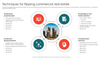 Techniques For Flipping Commercial Real Estate