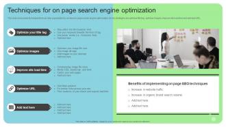 Techniques For On Page Search Engine Optimization Online And Offline Brand Marketing Strategy