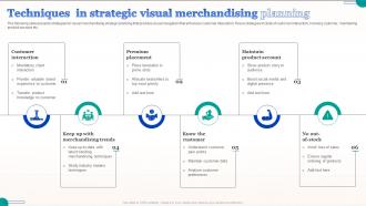 Techniques In Strategic Visual Merchandising Planning