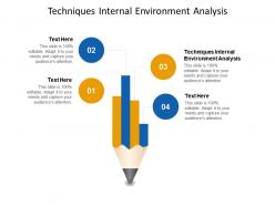 Techniques internal environment analysis ppt powerpoint presentation show cpb