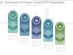 Techniques of project control ppt presentation