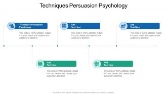 Techniques Persuasion Psychology In Powerpoint And Google Slides Cpb