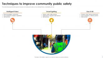 Techniques To Improve Community Public Safety