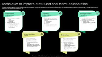Techniques To Improve Cross Functional Teams Collaboration