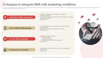 Techniques To Integrate SMS With Marketing Workflows SMS Marketing Guide To Enhance