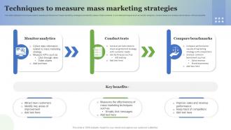Techniques To Measure Mass Marketing Strategies