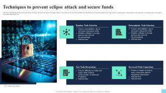 Techniques To Prevent Eclipse Attack And Secure Funds Hands On Blockchain Security Risk BCT SS V
