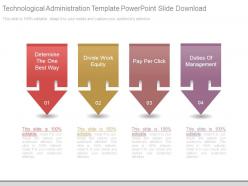 Technological administration template powerpoint slide download