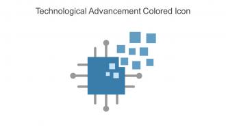 Technological Advancement Colored Icon In Powerpoint Pptx Png And Editable Eps Format
