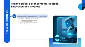 Technological Advancements Boosting Innovation And Progress TC CD Downloadable Impressive