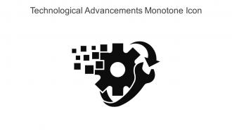 Technological Advancements Monotone Icon In Powerpoint Pptx Png And Editable Eps Format
