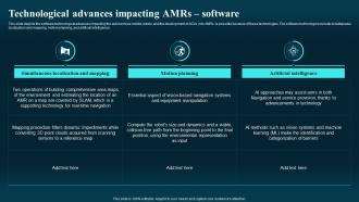 Technological Advances Impacting Amrs Software Autonomous Mobile Robots Types