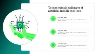 Technological Challenges Of Artificial Intelligence Icon