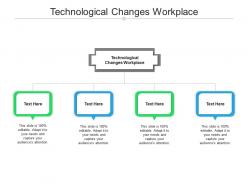 Technological changes workplace ppt powerpoint presentation infographic template sample cpb