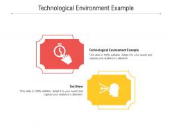 Technological environment example ppt powerpoint presentation icon brochure cpb