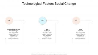 Technological Factors Social Change In Powerpoint And Google Slides Cpb
