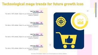 Technological Mega Trends For Future Growth Icon