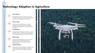 Technology Adoption In Agripreneurship PPT Outline ST AI SS