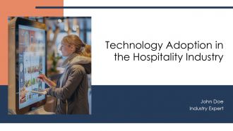 Technology Adoption In The Hospitality Industry PPT Information AT