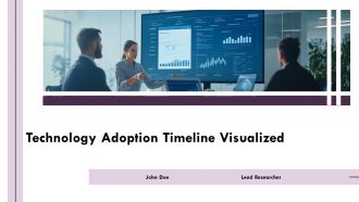 Technology Adoption Timeline Visualized PPT PowerPoint AT Technology Adoption Timeline Visualized PPT PowerPoint AT