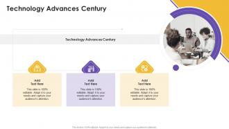 Technology Advances Century In Powerpoint And Google Slides Cpb