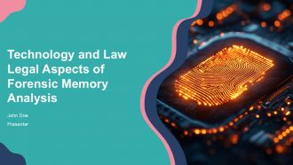 Technology And Law Legal Aspects Of Forensic Memory Analysis PPT Outline ACP