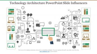 Technology architecture powerpoint slide influencers