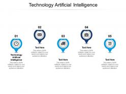 Technology artificial intelligence ppt powerpoint presentation ideas background cpb