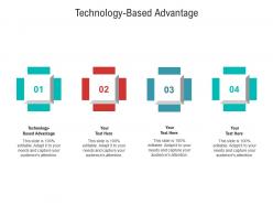 Technology based advantage ppt powerpoint presentation pictures graphics cpb