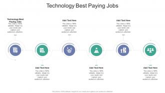 Technology Best Paying Jobs In Powerpoint And Google Slides Cpb