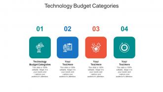 Technology budget categories ppt powerpoint presentation ideas cpb