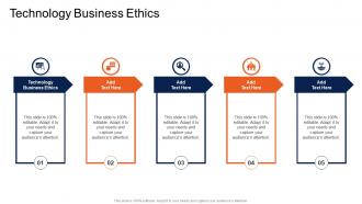 Technology Business Ethics In Powerpoint And Google Slides Cpb