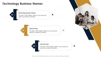 Technology Business Names In Powerpoint And Google Slides Cpb