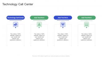 Technology Call Center In Powerpoint And Google Slides Cpb