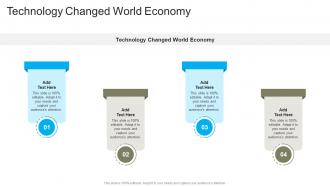 Technology Changed World Economy In Powerpoint And Google Slides Cpb