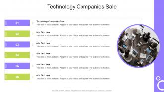 Technology Companies Sale In Powerpoint And Google Slides Cpb
