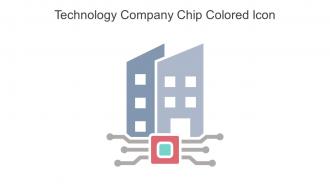 Technology Company Chip Colored Icon In Powerpoint Pptx Png And Editable Eps Format